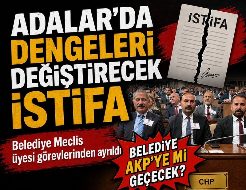 Çoğunluk sağlanamadı, seçim ertelendi: Adalar'da yeni istifa haberi geldi!