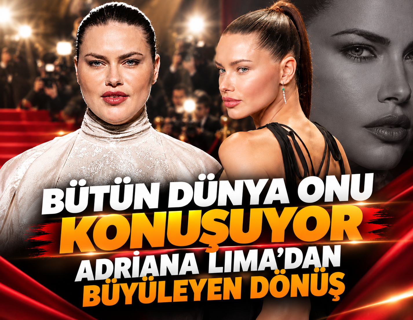 Eski halinden eser kalmadı: Adriana Lima’nın yeni hali şaşırttı