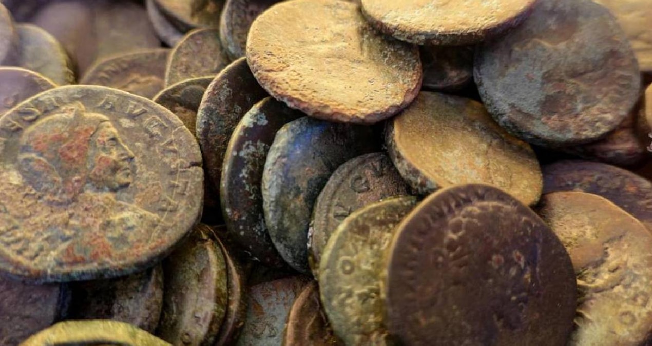 Kaybettiği çekicini ararken kilo kilo altın buldu