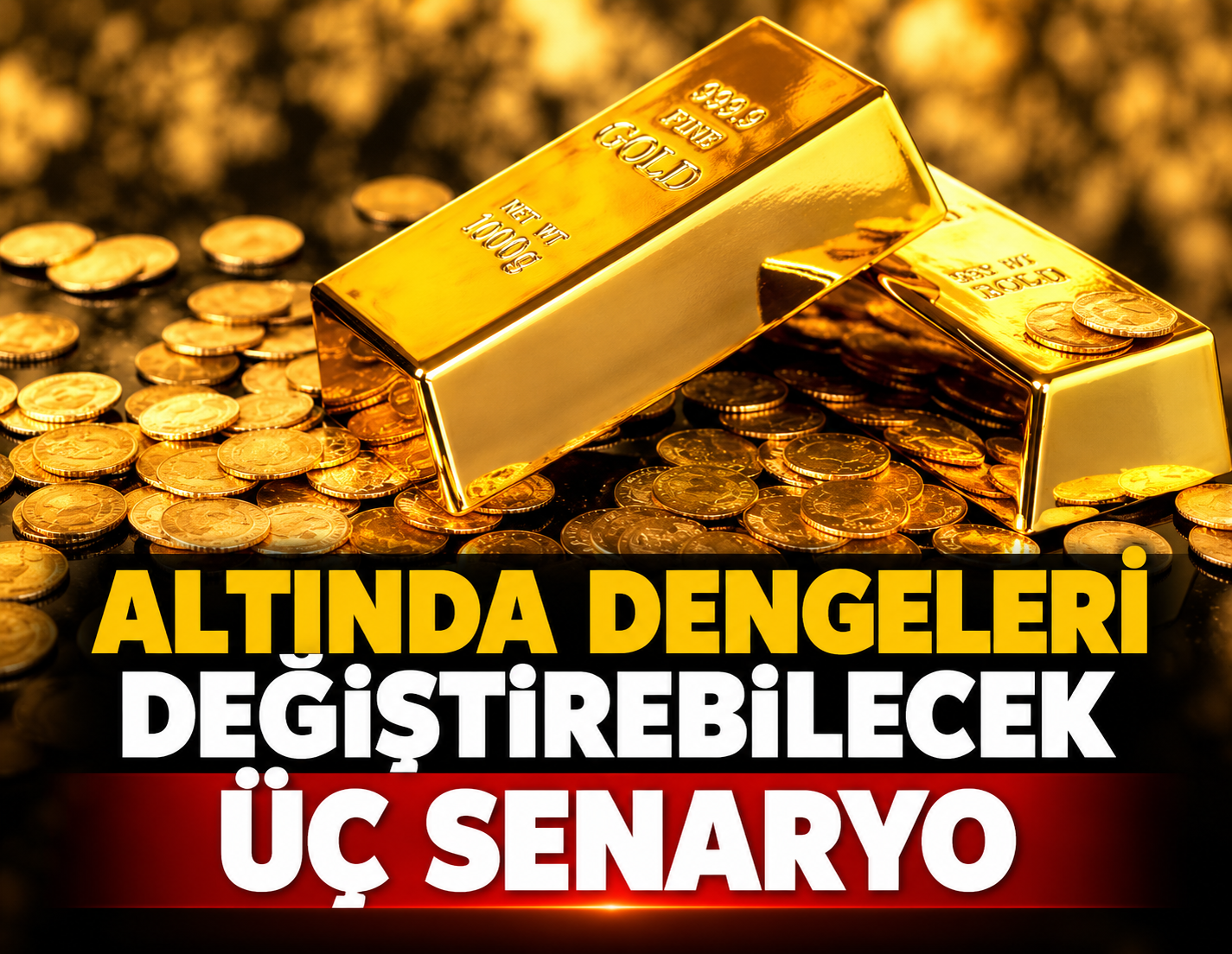 Altın için korkutan senaryo: 3.500 dolara gerileyebilir