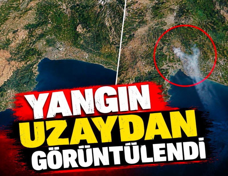 Son dakika: 3 gündür süren yangından ölüm haberi geldi! Vahim durum uzaydan görüntülendi