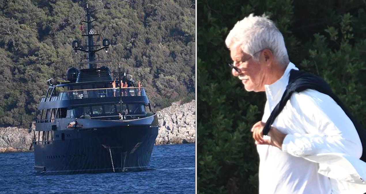 12 milyar dolarlık vasiyetin mirasçısı Bodrum'da: Lüks yatıyla ilgi gördü