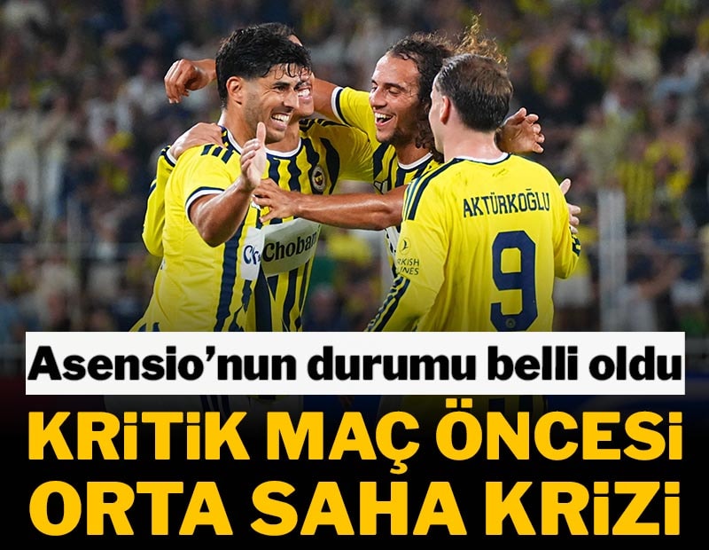 Roma maçı öncesi orta saha krizi! Kritik Asensio kararı