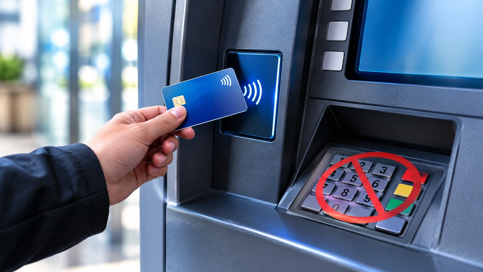 ATM'lerdeki tuş takımları tarihe karışıyor
