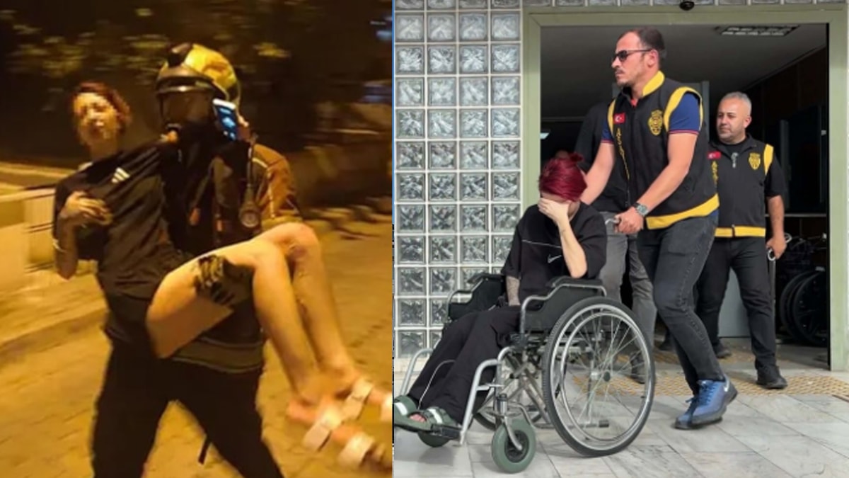 Yangında eşi ölen kadın tutuklandı
