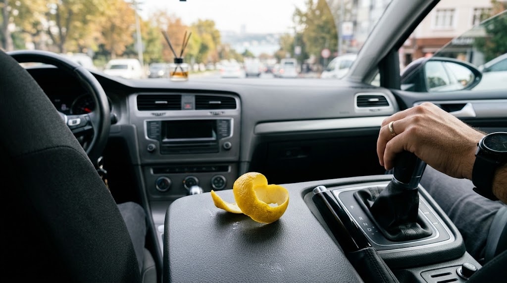 Bu ay arabanıza mutlaka limon kabuğu koyun çağrısı yapıldı