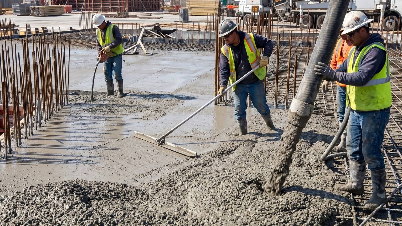Beton harcına insan dışkısı karıştırmaya başladılar