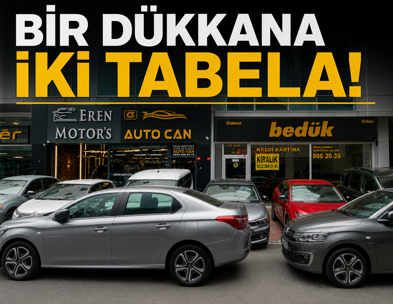 Tek dükkan iki tabela