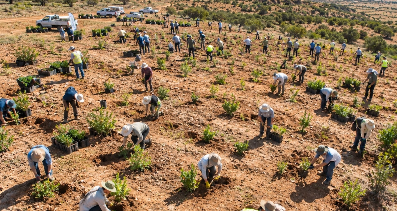 300 milyon bitki bölgenin kaderini değiştirecek: Çoraklaşan araziler için o türü seçtiler