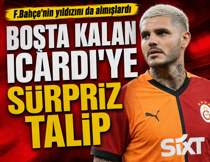 Boşta kalan Icardi'ye sürpriz talip! Fenerbahçe'nin yıldızını da almıştı