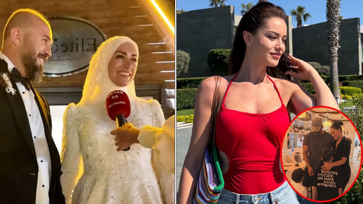 Kız kardeşinin düğününe katılmamıştı: Set biter bitmez eşinin yanına gitti