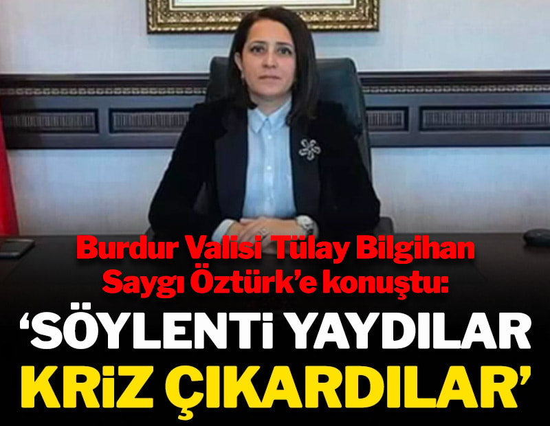 ‘Söylenti yaydılar kriz çıkardılar’