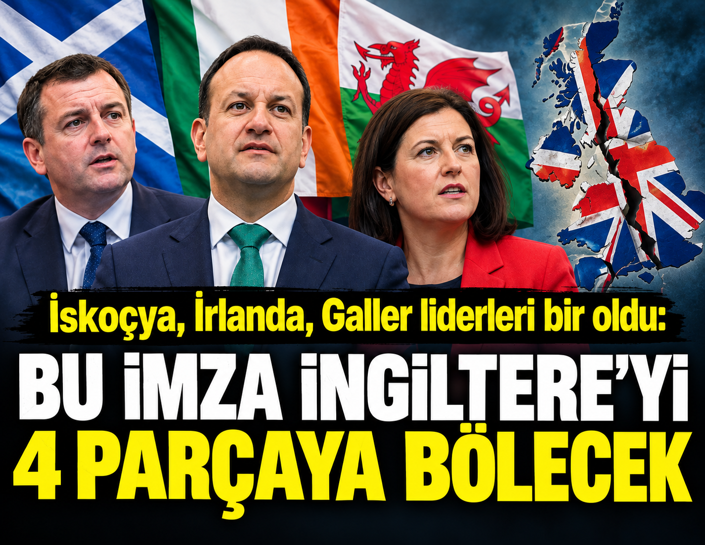 3 özerk yönetim imzayı attı: İngiltere'yi bölecek mutabakat zaptı