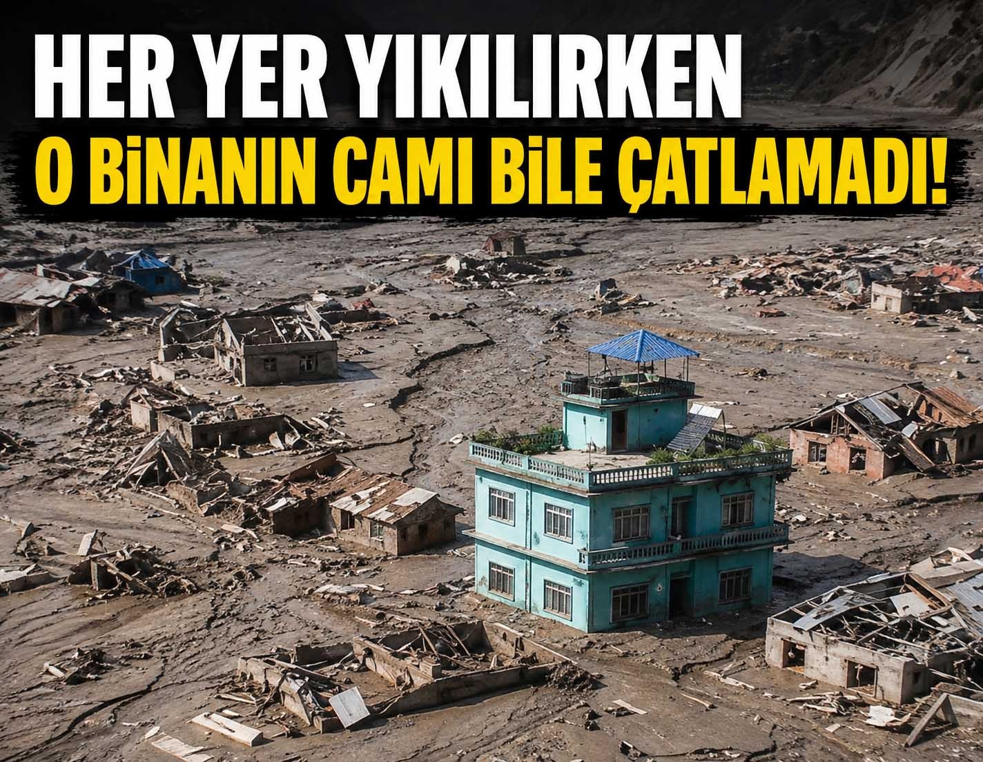 Ölü sayısı artarken Nepal'de sadece yeşil ev ayakta kaldı: İşte binanızda olması gereken o özellik