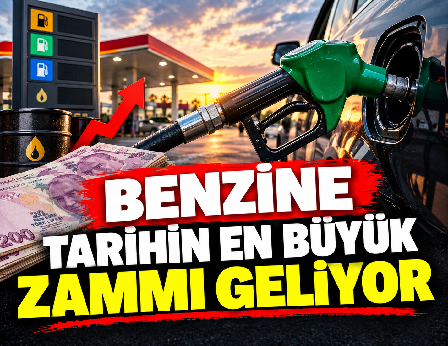 Benzine tarihin en büyük zammı geliyor