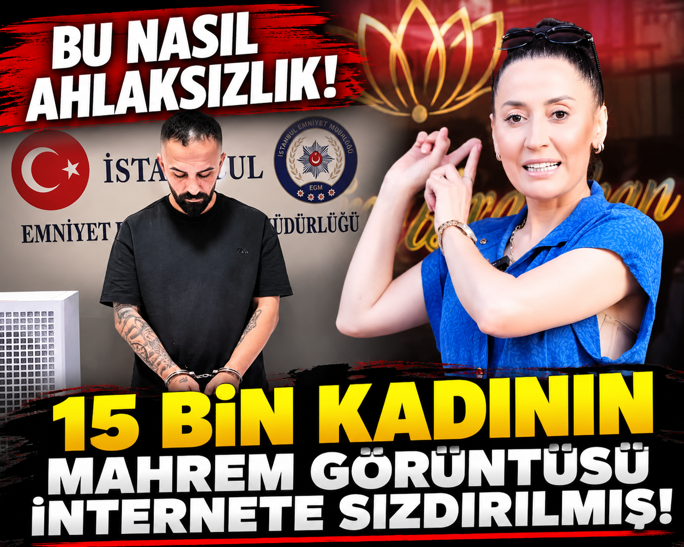 Bu nasıl ahlaksızlık! 15 bin kadının mahrem görüntüsü internete sızdırılmış