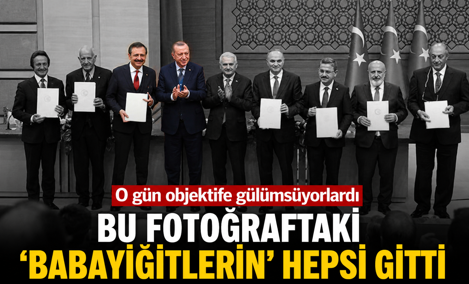 Bu fotoğraftaki 'babayiğitlerin' hepsi gitti