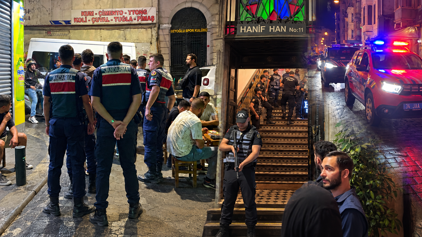 İstanbul'da operasyon gecesi: Ünlü mekanlara peş peşe baskın