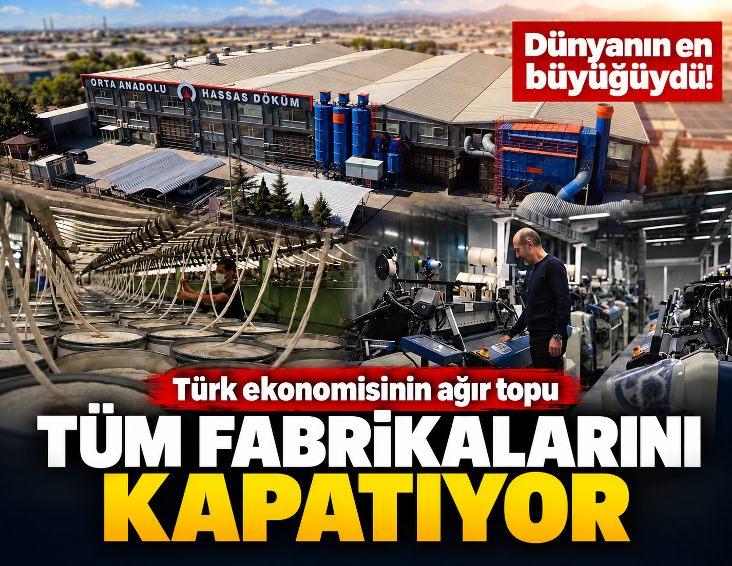 Dünyanın en büyüğüydü! Türk ekonomisinin ağır topu tüm fabrikalarını kapatıyor