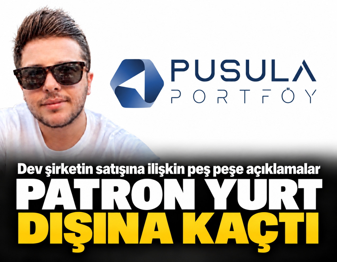 Dev şirketin patronu telefonunu bıraktı, tekneyle yurt dışına kaçtı