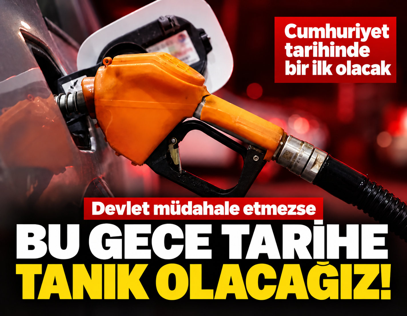 Akaryakıtta bu gece tarihe tanıklık edeceğiz