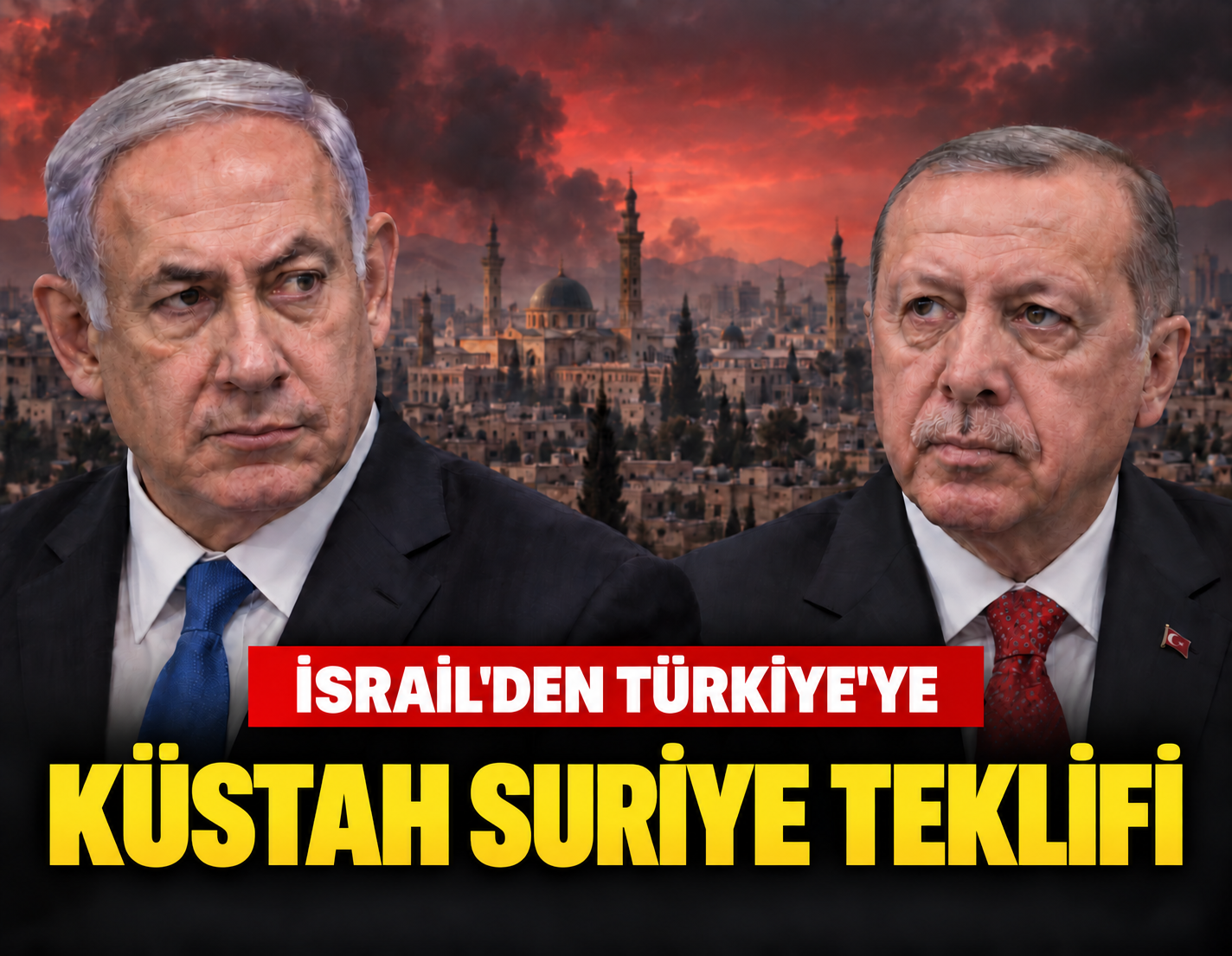 Tel Aviv'den Suriye için Ankara'ya küstah teklif
