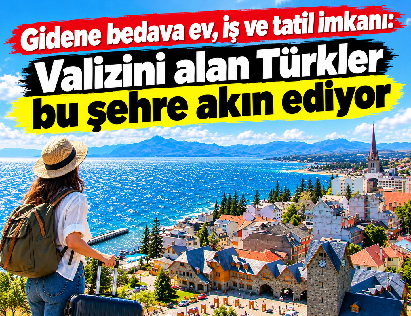 Gidene bedava ev, iş ve tatil imkanı: Valizini alan vizesiz bu şehre akın ediyor
