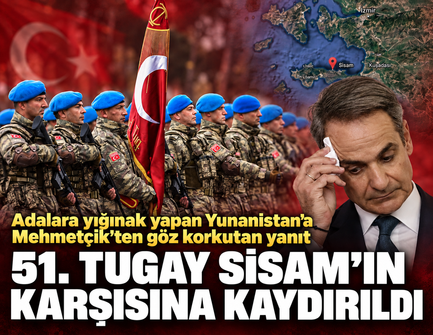Yunanistan'ı korkutan adım: 51. Tugay sınıra kaydırıldı!