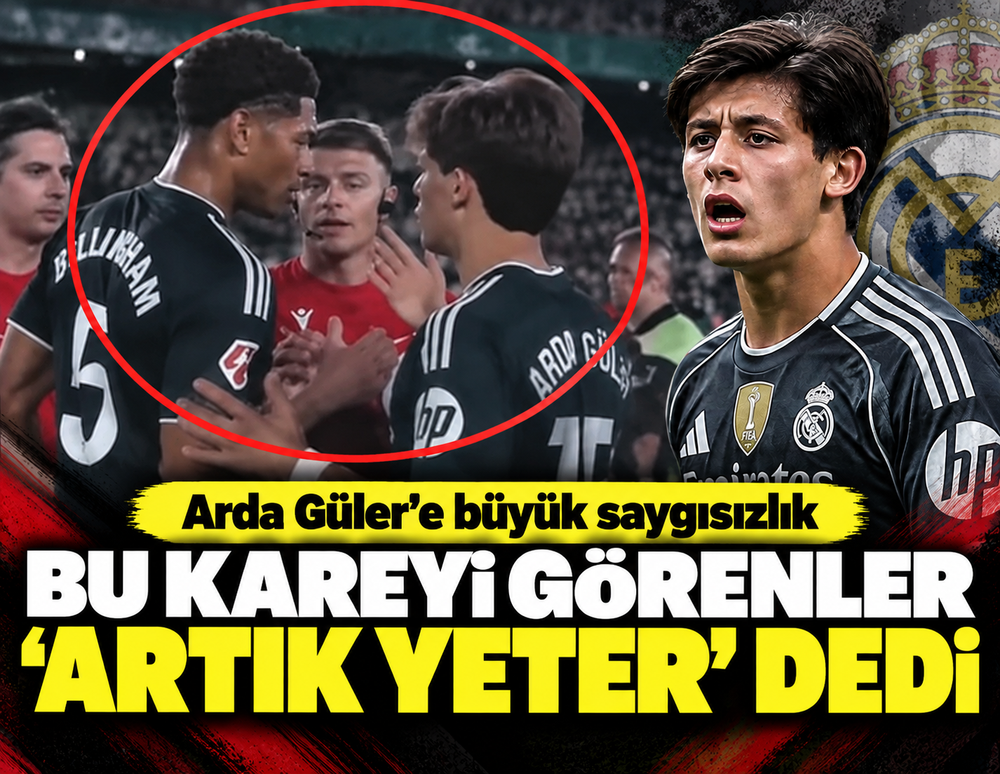 Arda Güler'e büyük ayıp: Bu kareyi görenler 'Artık yeter' dedi