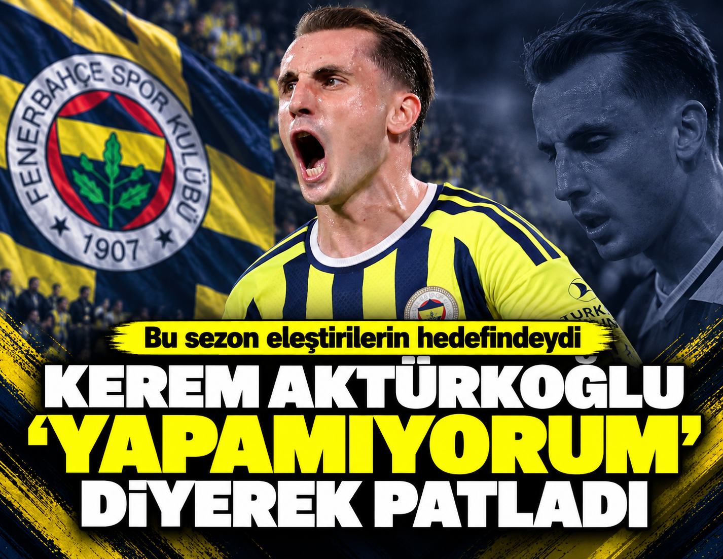 Kerem Aktürkoğlu 'Yapamıyorum' diyerek patladı