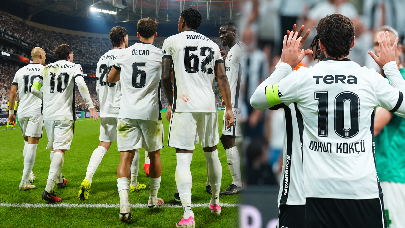 Beşiktaş formasından TERA'yı attı