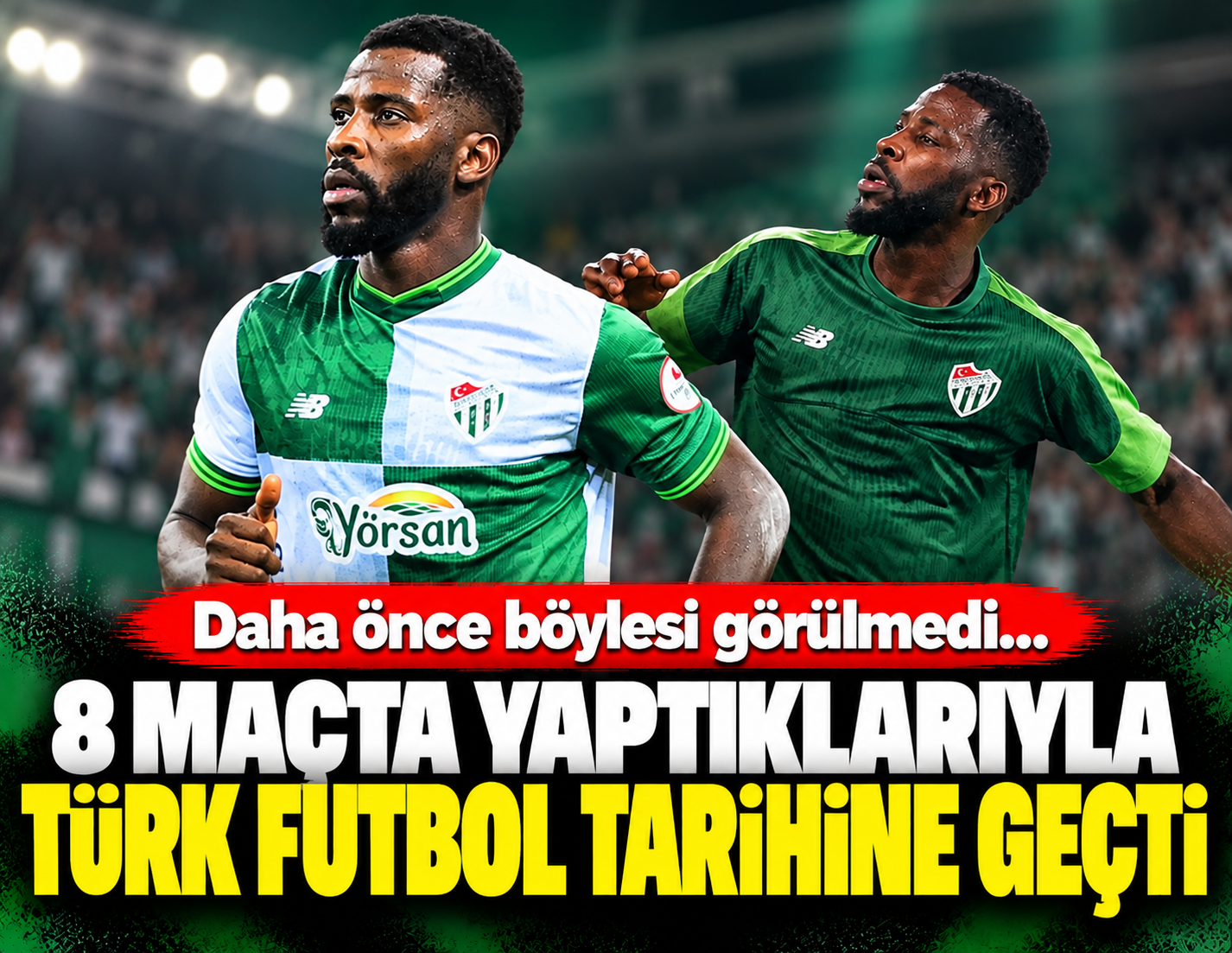 Daha önce Türkiye'de böylesi görülmedi: Her maç gol atıp tarihe geçti