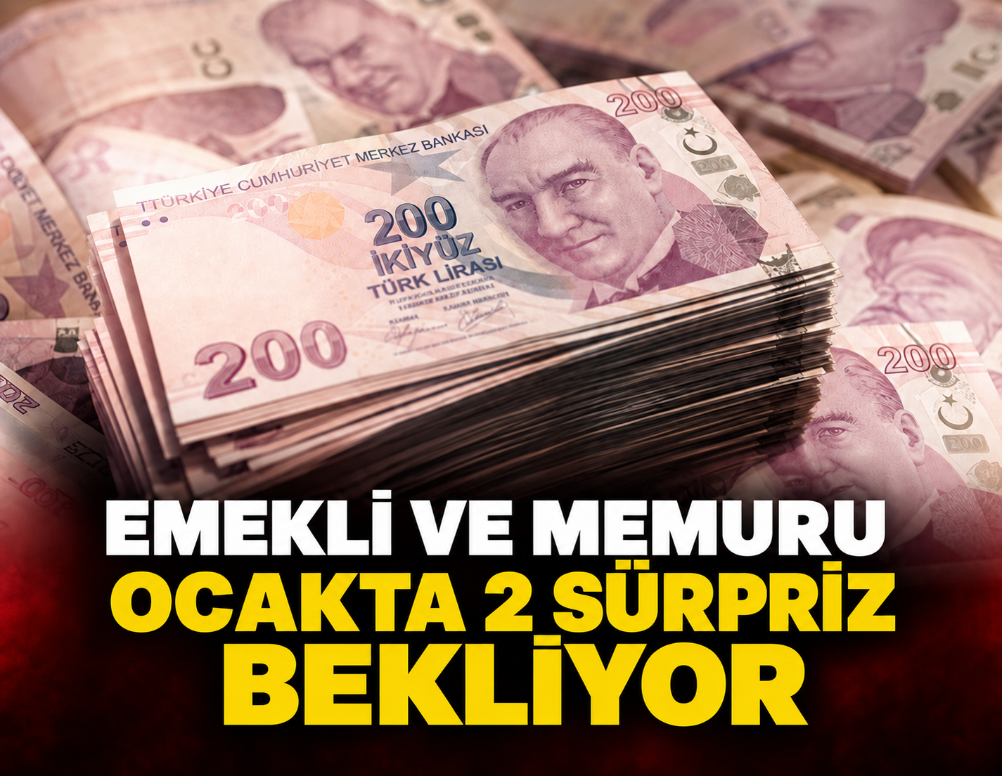 Emekli ve memuru ocakta 2 sürpriz bekliyor
