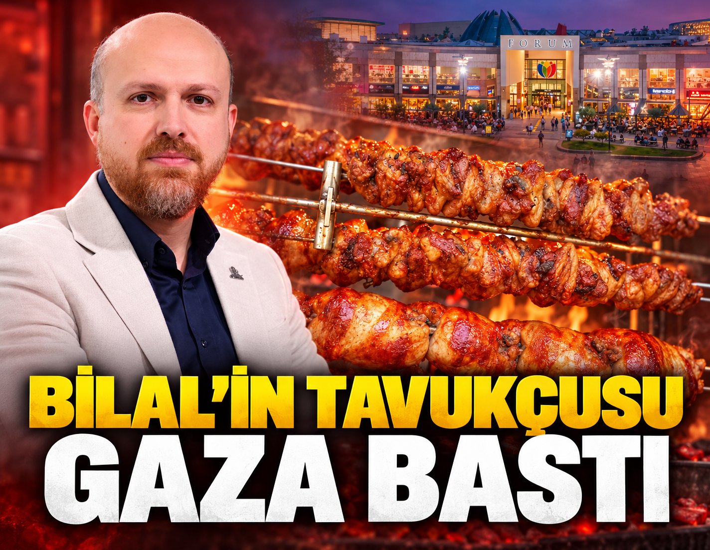 Bilal'in tavukçusu gaza bastı 