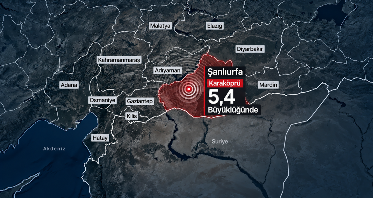 Güneydoğu’da korkutan deprem: Birçok şehirden hissedildi!