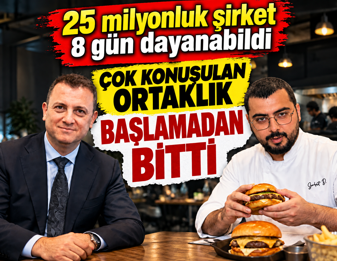 25 milyonluk şirket 8 gün dayanabildi: Çok konuşulan ortaklık başlamadan bitti