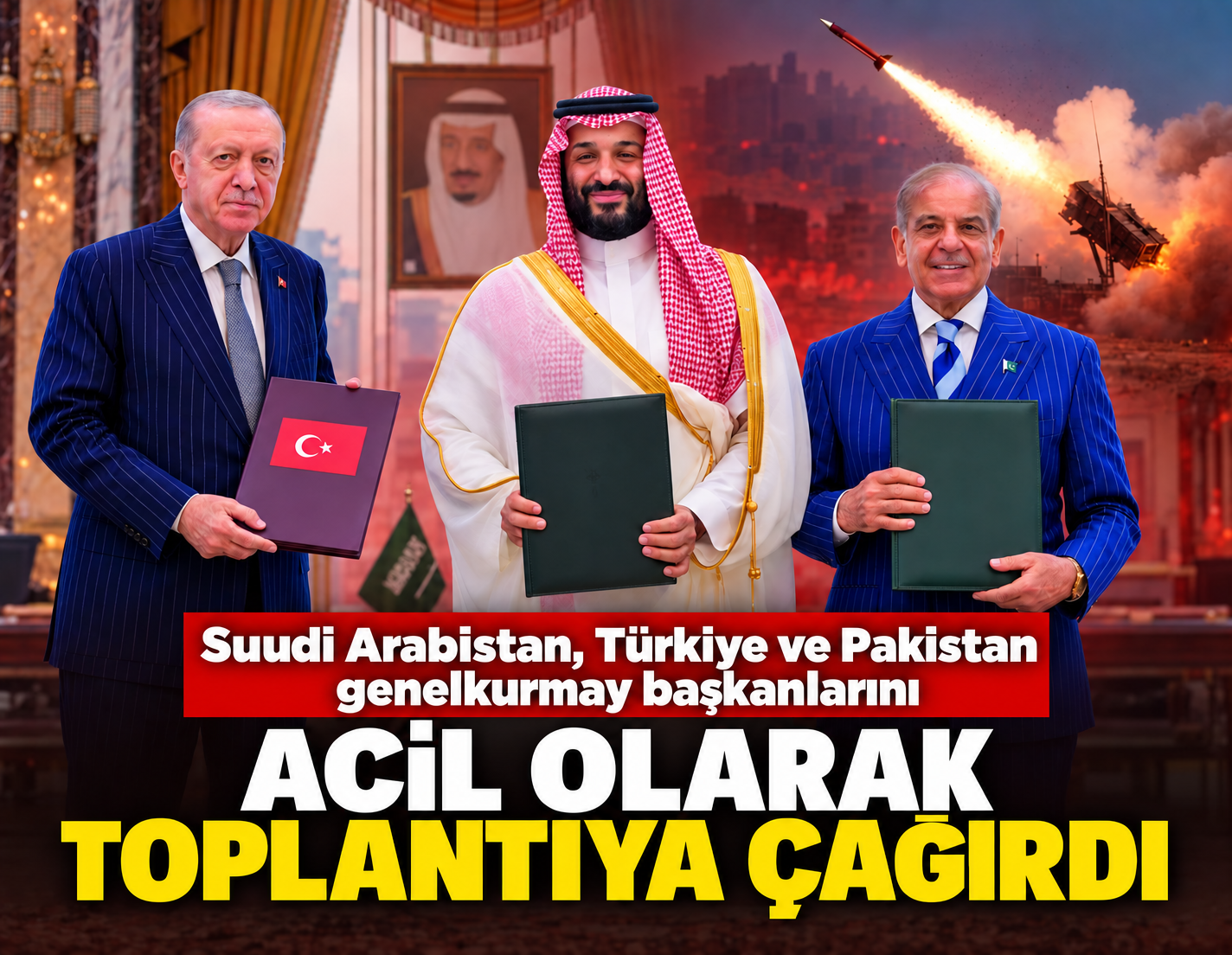 Suudi Arabistan'dan Türkiye ve Pakistan'a 'acil' kodlu çağrı
