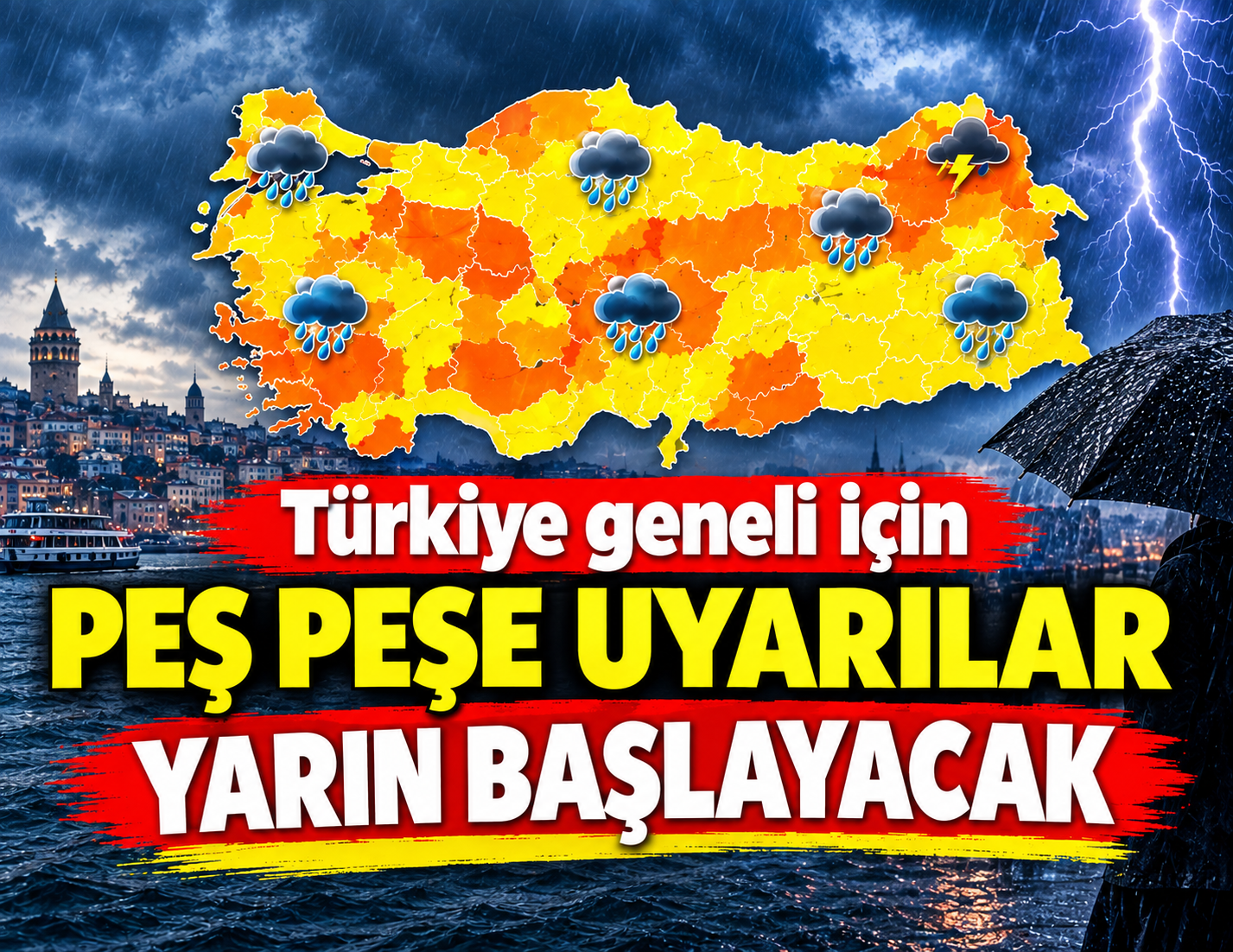 Türkiye geneli için peş peşe uyarılar yapıldı: Yarın başlayacak