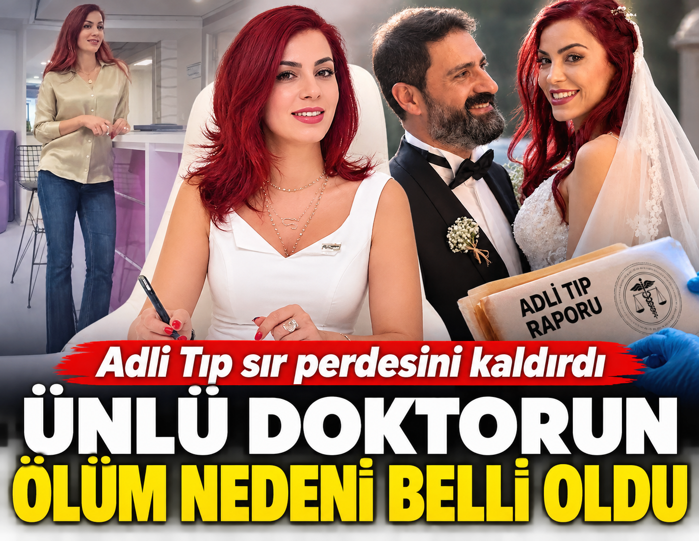 Ünlü haber spikerinin doktor eşinin ölüm nedeni belli oldu