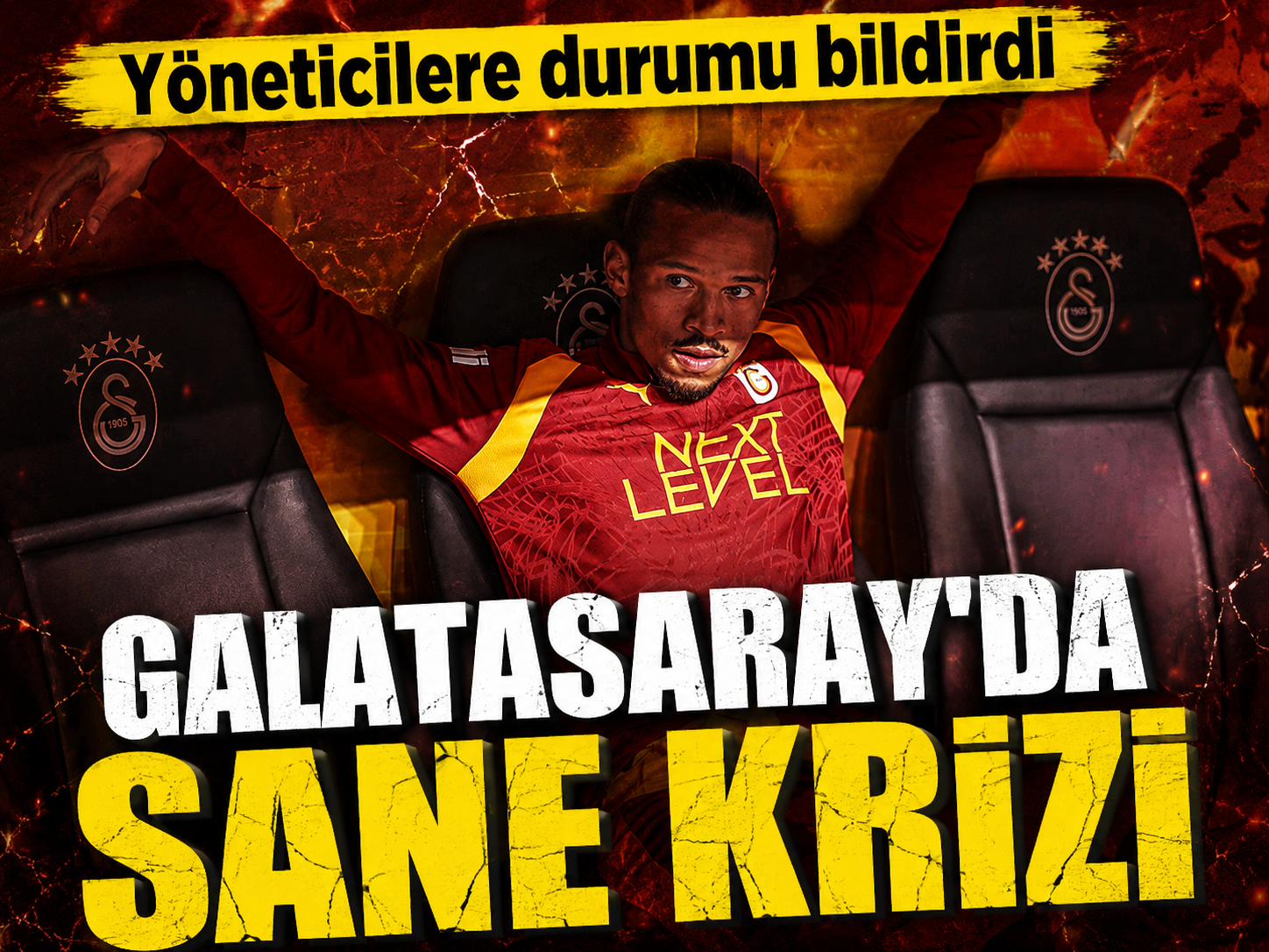 Galatasaray'da Sane krizi: Alman yıldız yönetime dert yandı