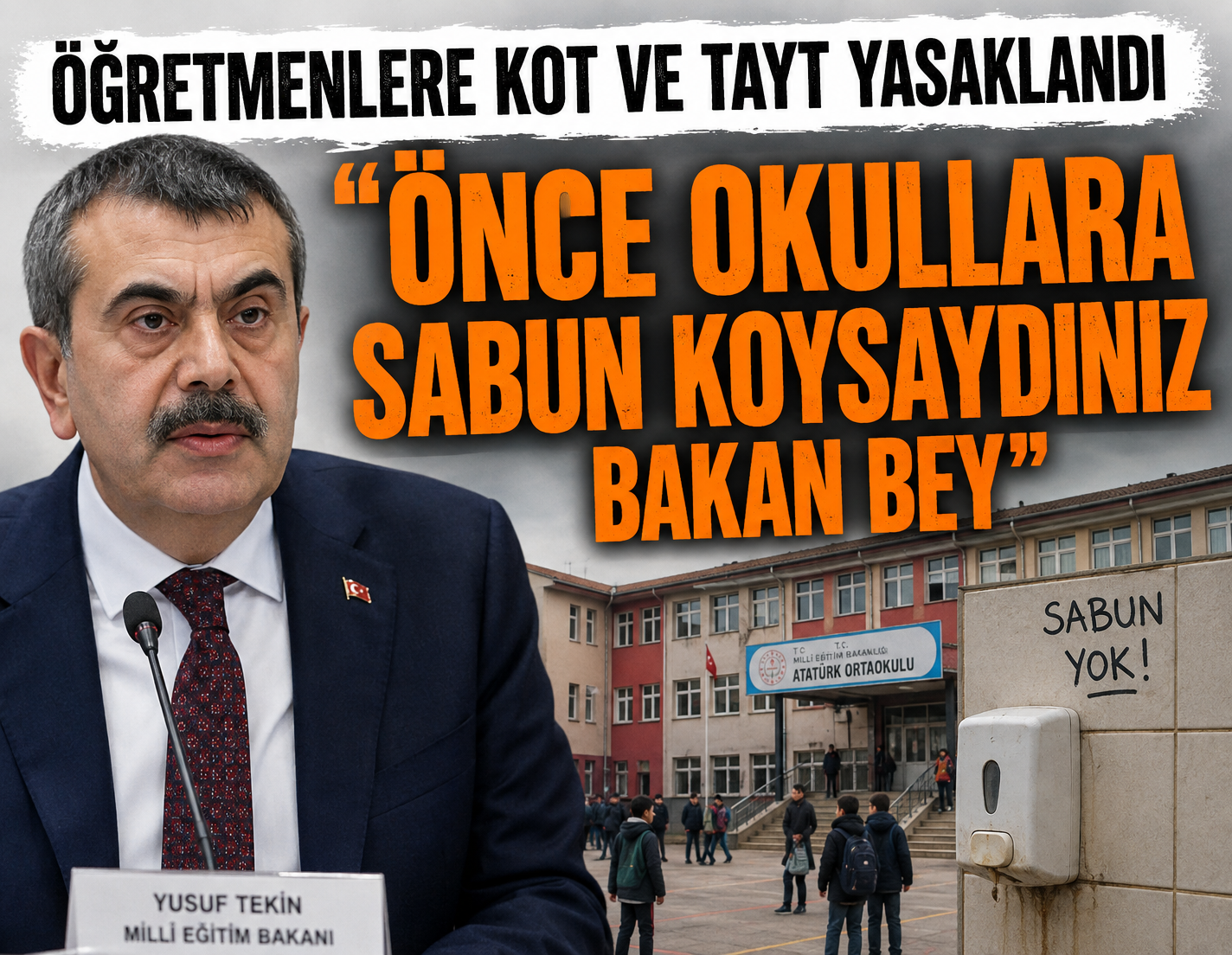 Öğretmenlere kıyafet yasağı