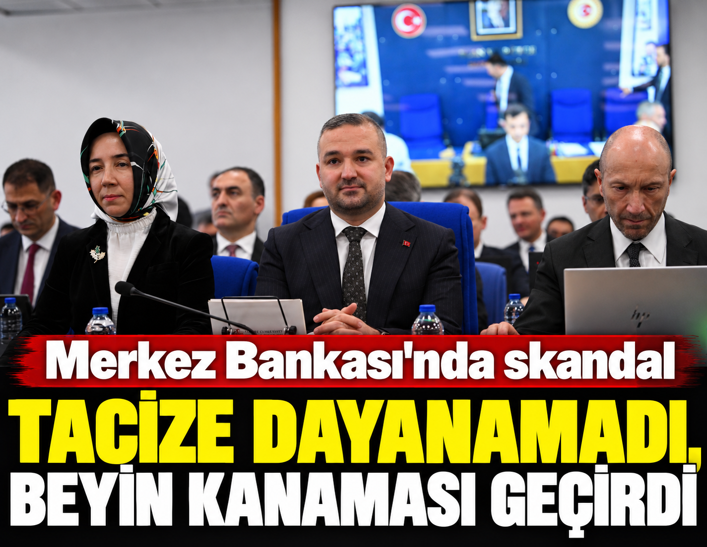 Merkez Bankası'nda taciz skandalı! Stresten beyin kanaması geçirdi