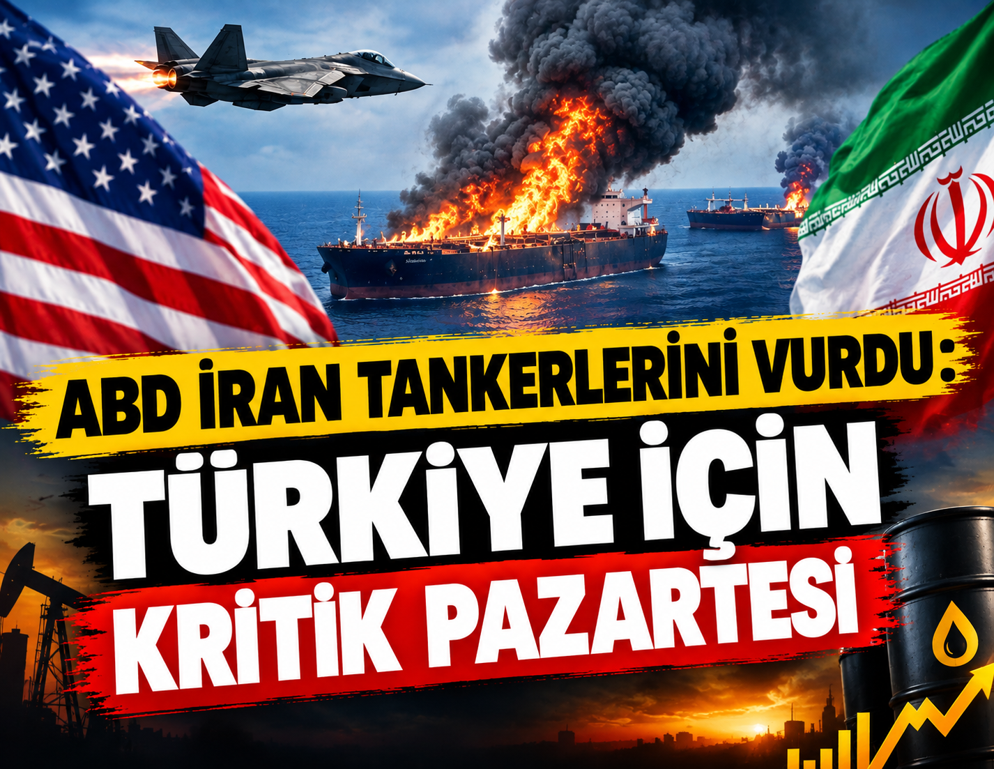 ABD İran tankerlerini vurdu: Türkiye için kritik pazartesi