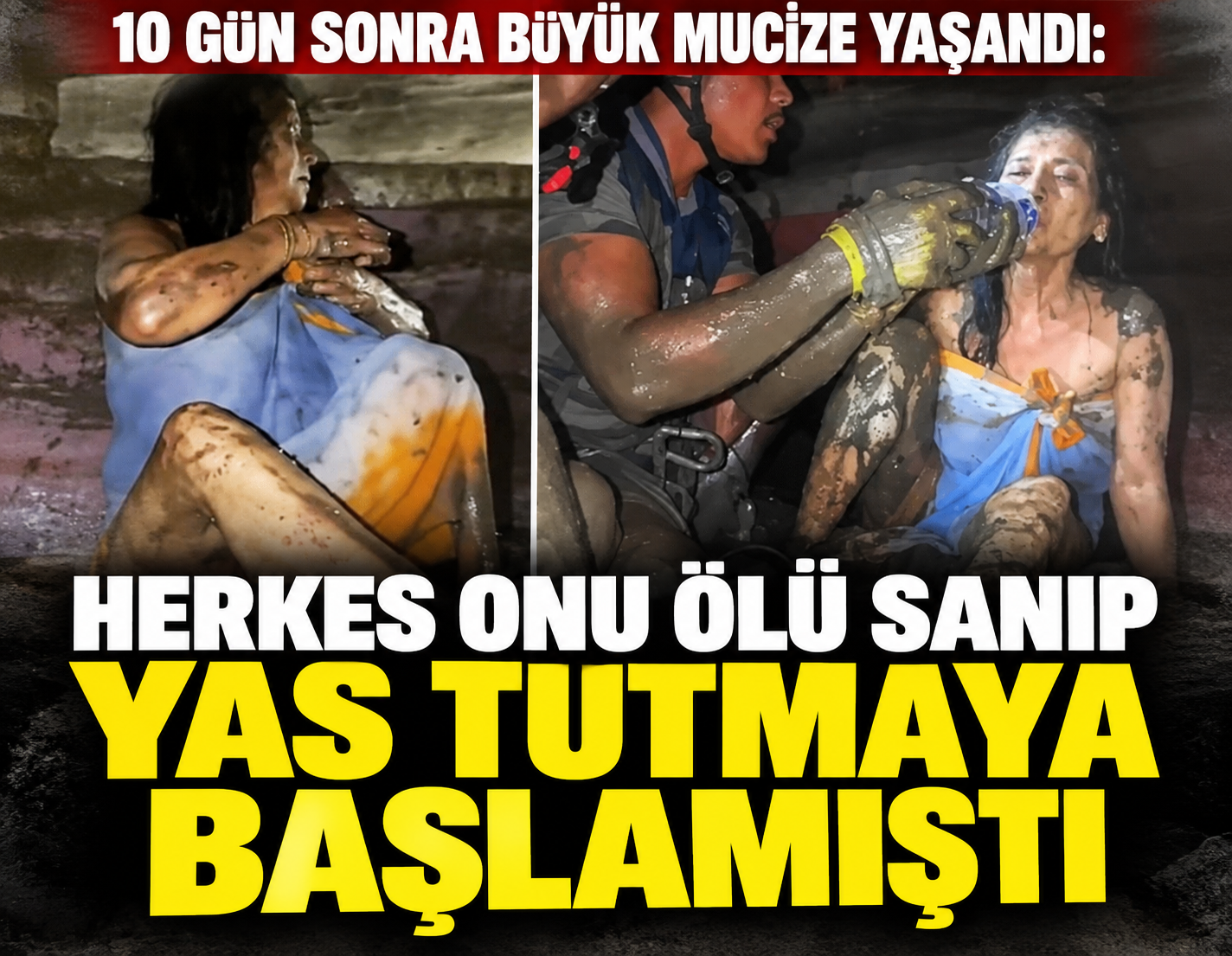 Herkes onu ölü sanıp yas tutmaya başladı: 10 gün sonra büyük mucize yaşandı