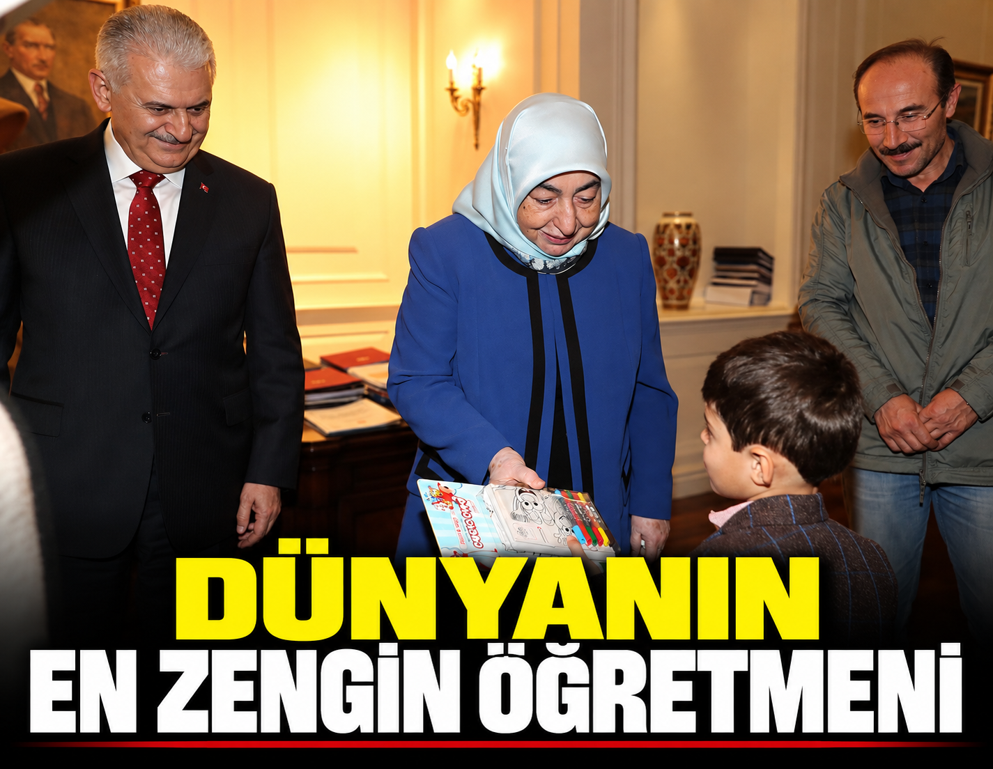 Dünyanın en zengin öğretmeni Türkiye'de yaşıyor