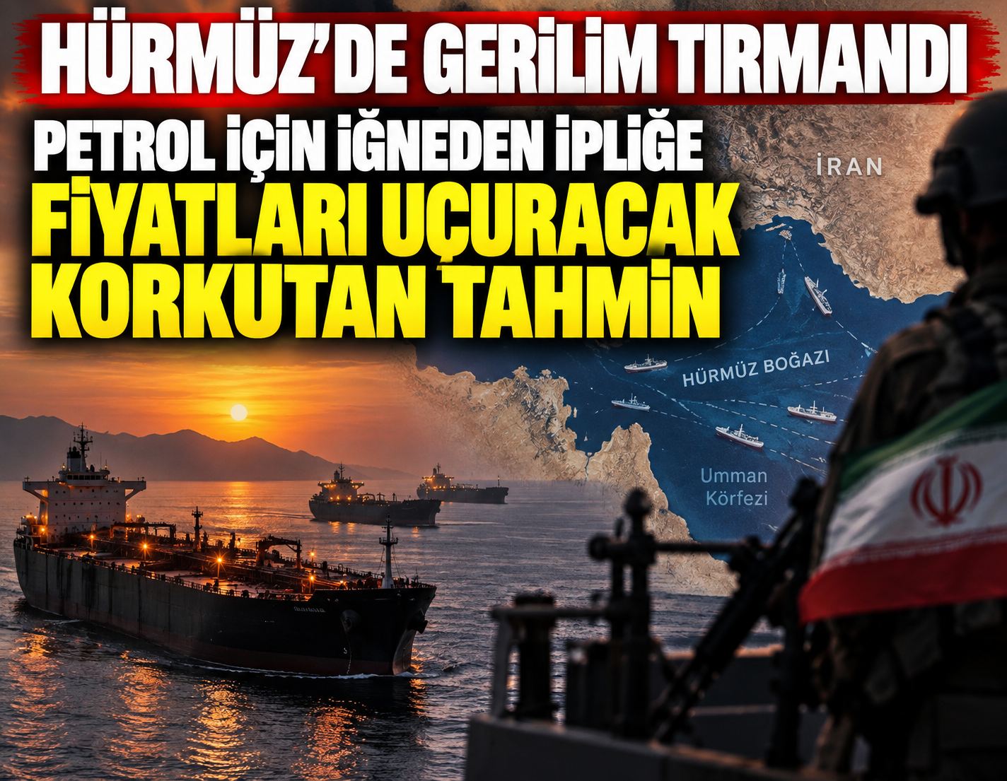 Hürmüz'de gerilim tırmandı: Petrol için iğneden ipliğe fiyatları uçuracak korkutan tahmin