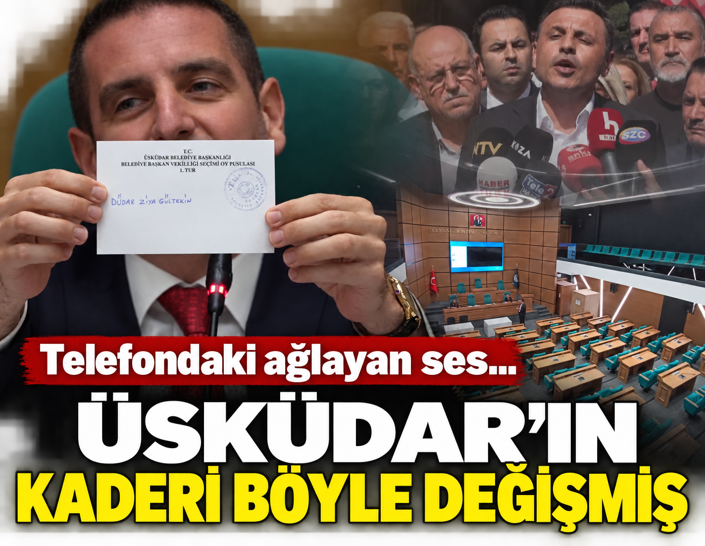 Telefondaki ağlayan ses... Üsküdar'ın kaderi böyle değişmiş