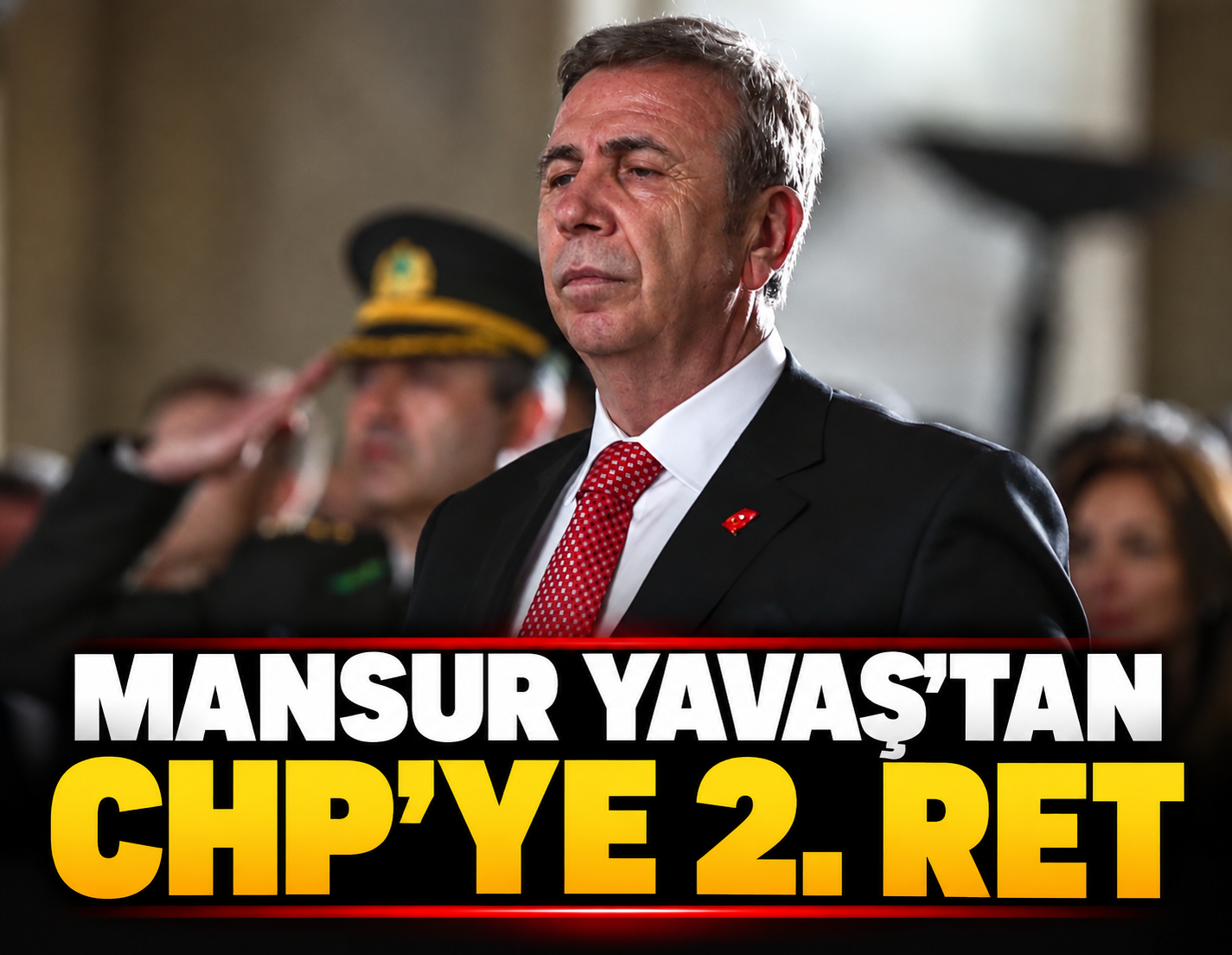 Mansur Yavaş'tan CHP'ye ikinci ret