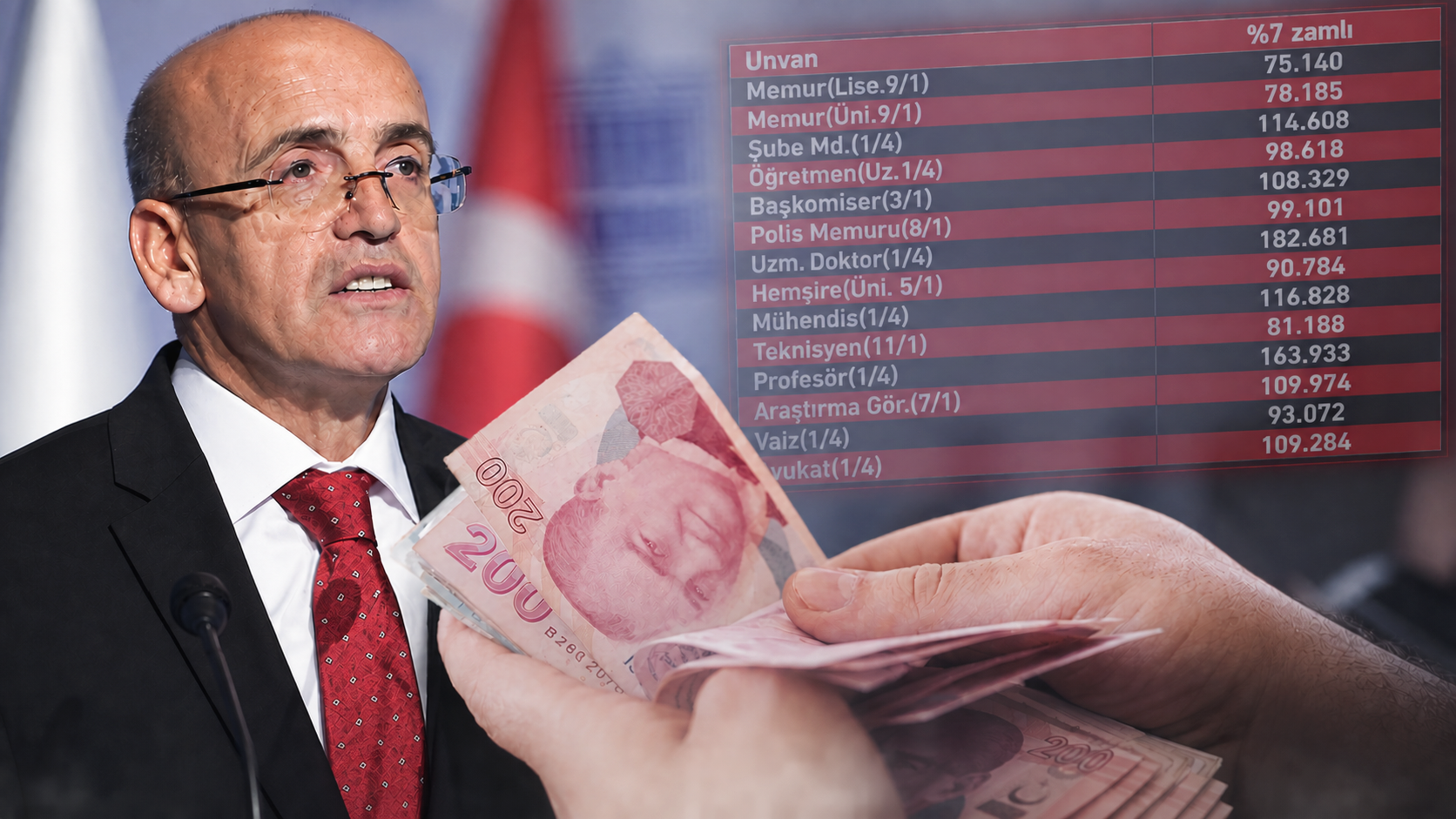 Emekli ve memura yapılacak zamlar belli oldu: İşte meslek meslek yeni maaşlar
