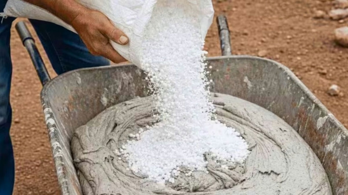 Çimento harcına strafor karıştırmaya başladılar